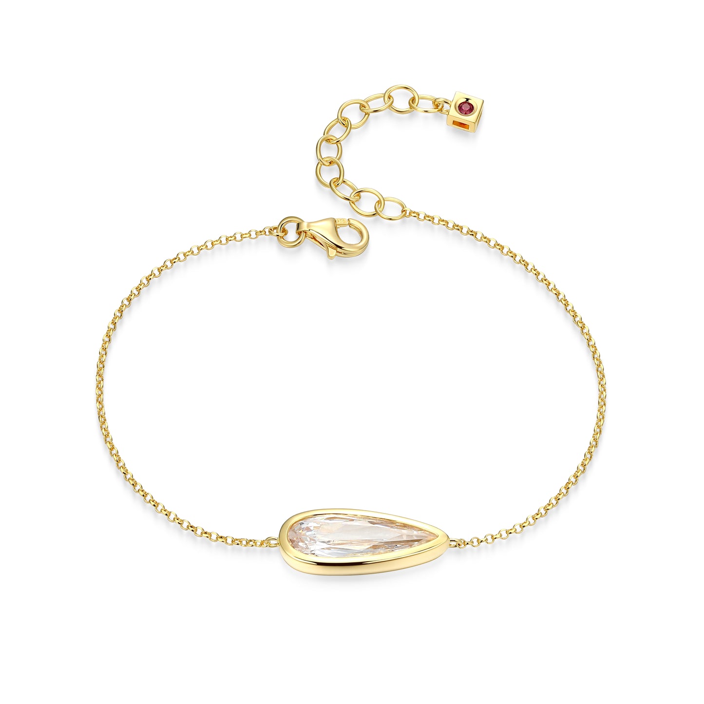 LB0291 - Lustre Teardrop Bracelet | elle