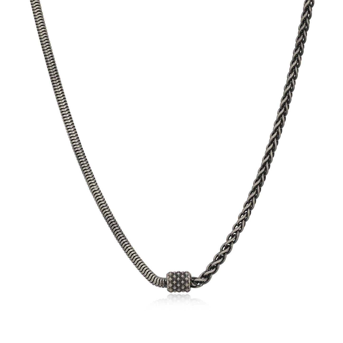 Italian Chain Sterling Silver Necklace - UN0035 | ethos