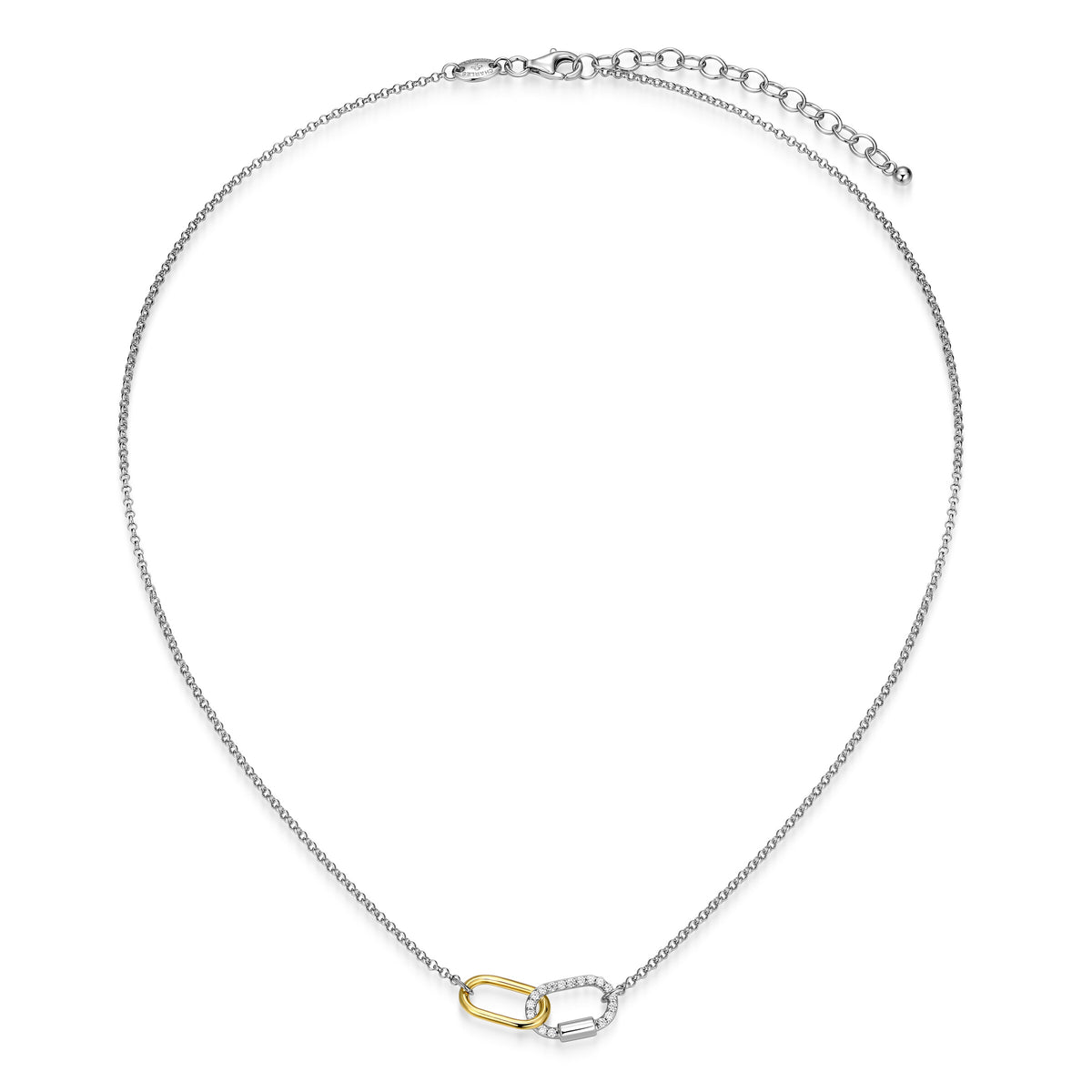 CN0227 - Promise Interlocking Link Necklace | Paris 1901