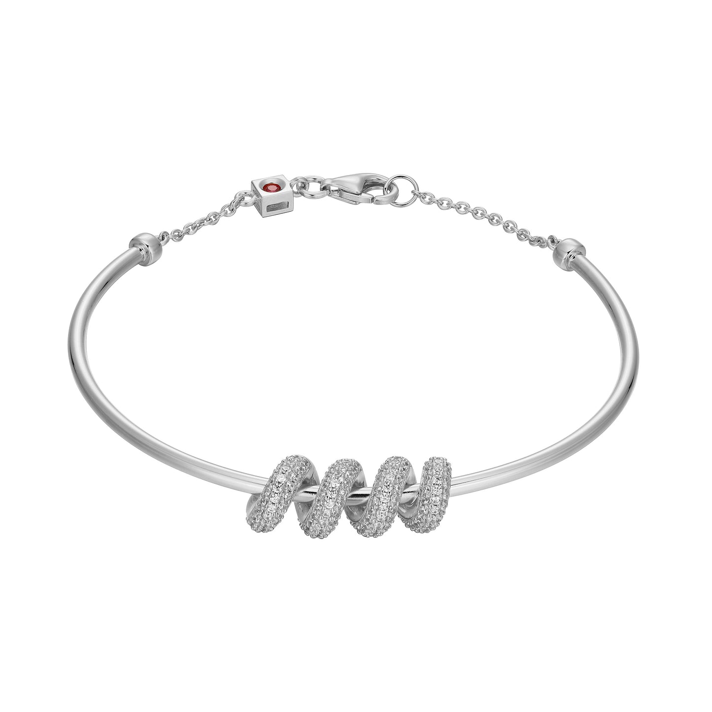 LB0243 - Eternal Twist Cuff Bracelet | elle