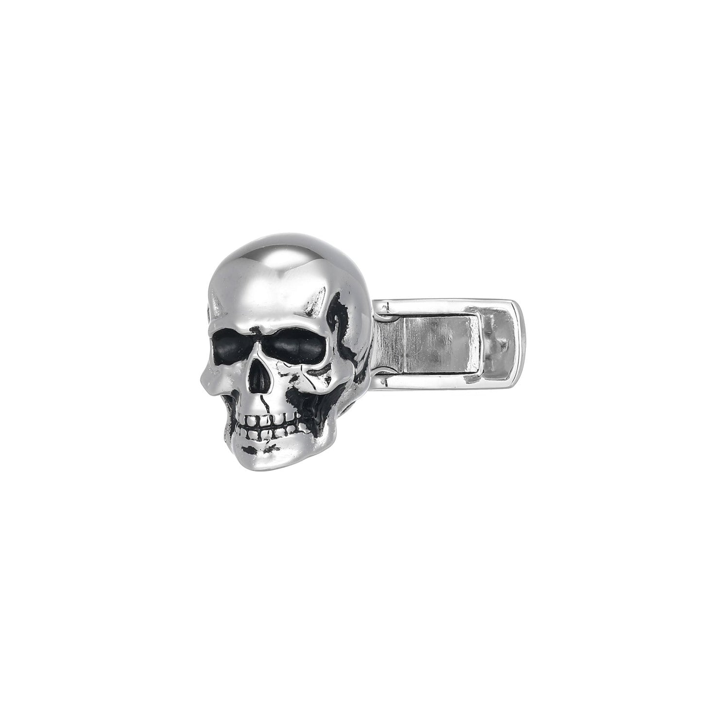 Dark Reign Rhodium Finish Sterling Silver Cufflinks - UC0040 | ethos