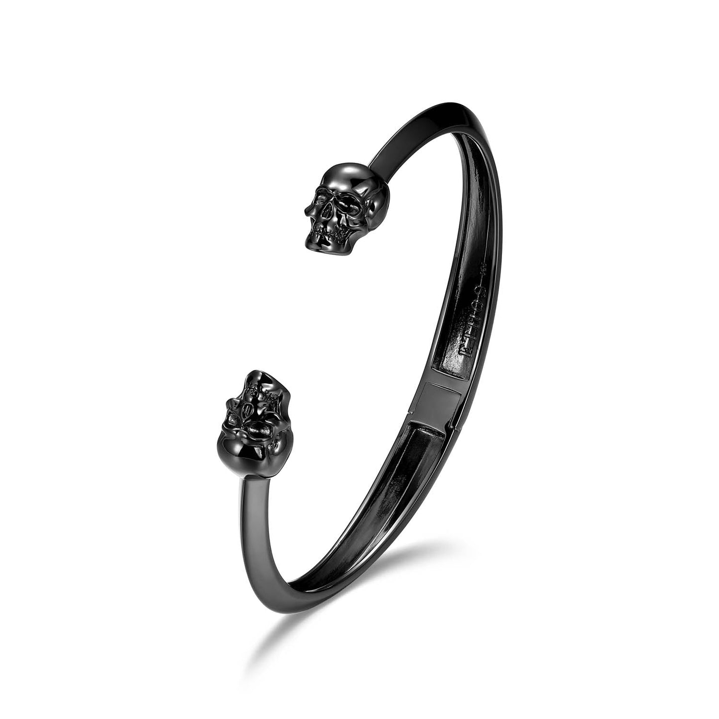 Dark Reign Gunmetal Finish Sterling Silver Bracelet - UB0041 | ethos