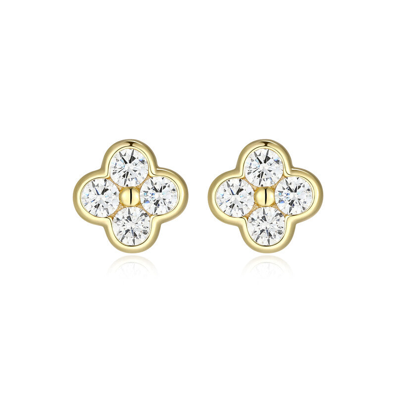RE0288 - Clover Stud Earrings | reign