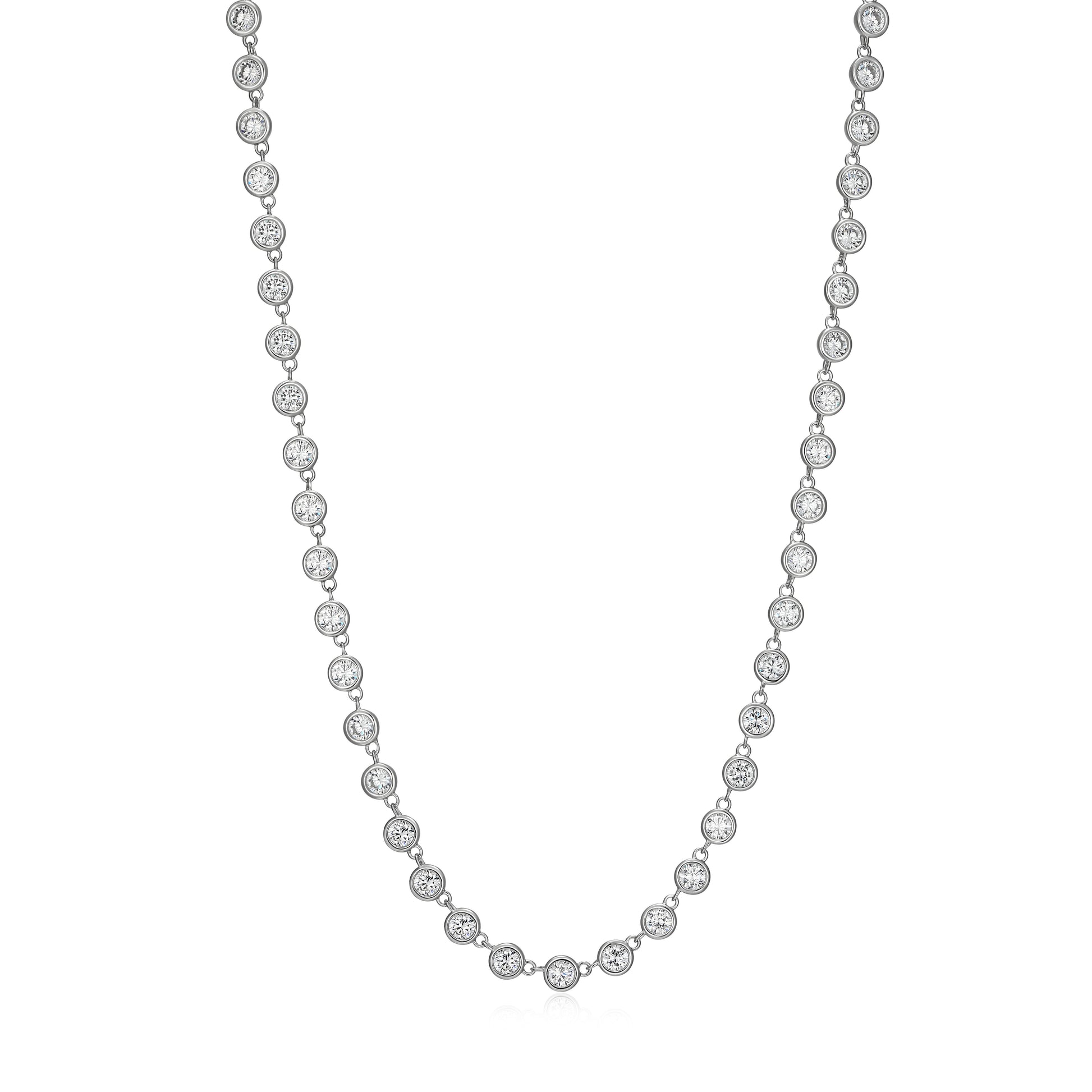 RN0194 - Station CZ Necklace | reign