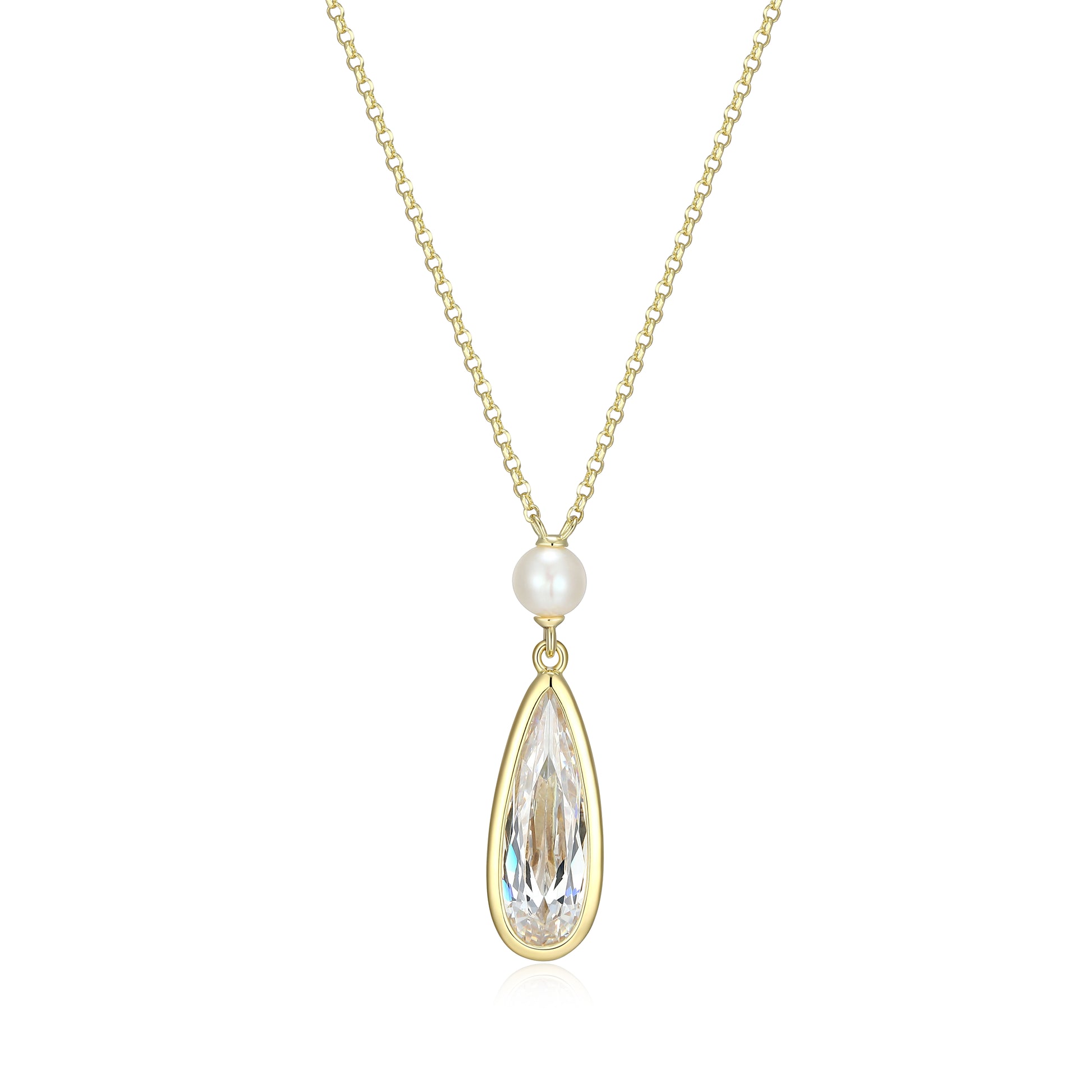 LN0289 - Lustre Freshwater Pearl Necklace | elle