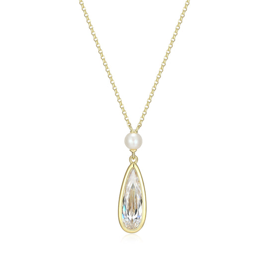 LN0289 - Lustre Freshwater Pearl Necklace | elle