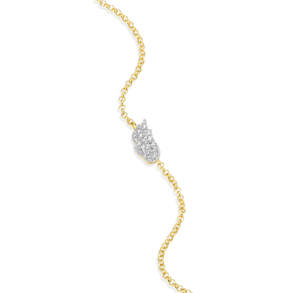 Wing Bolo Bracelet in 14K Yellow Gold-Plated Sterling Silver | M by Monte Luna