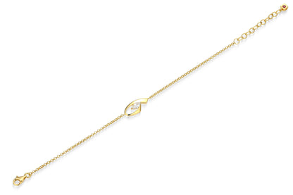 LB0277 - Marquise Ribbon Bracelet | Paris 1901