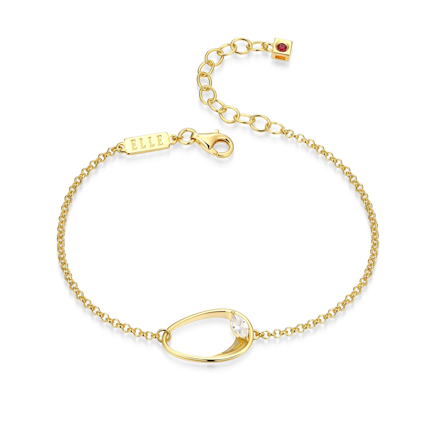 LB0279 - Sculpted Oval Bracelet | Paris 1901