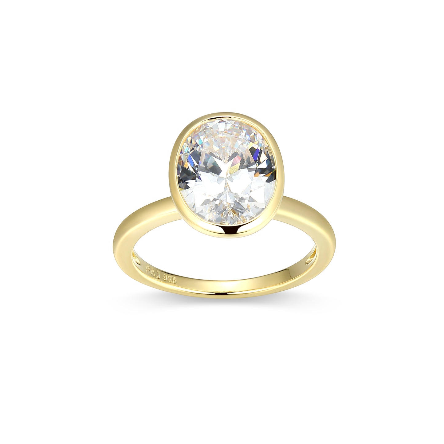 RR0180 - Oval-Cut CZ Ring | reign