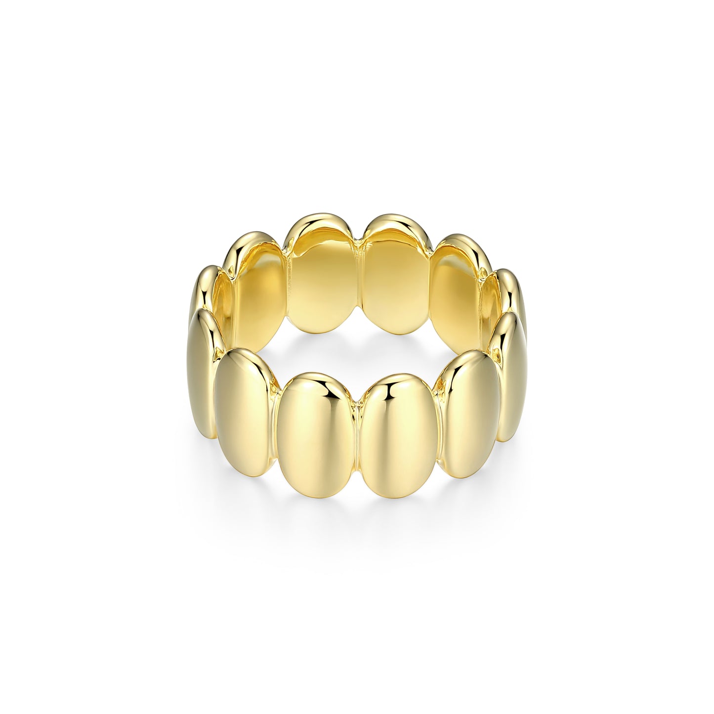 RR0191Y - Domed Band Ring | reign