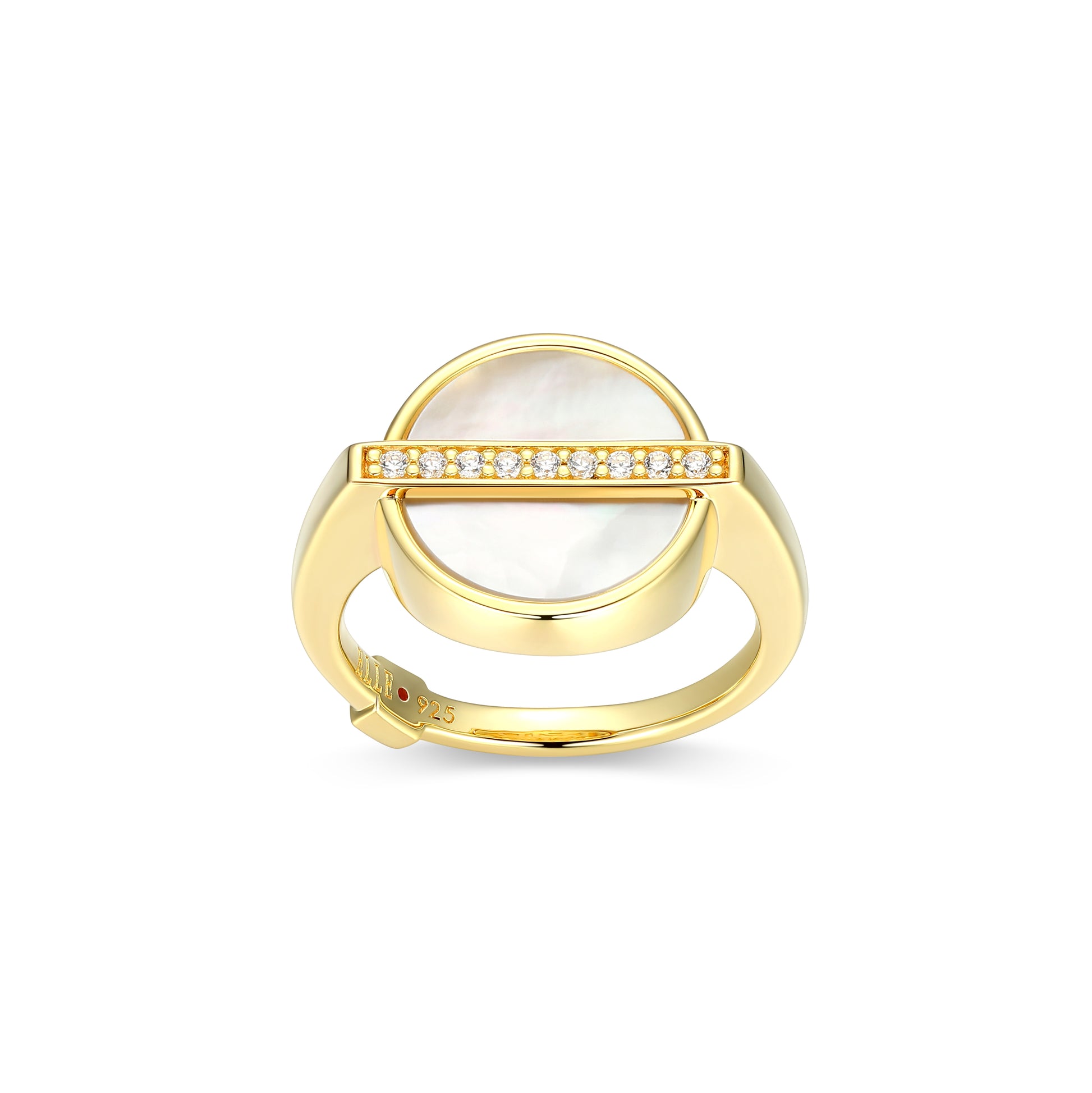 LR03006 - Lucency Mother of Pearl Ring | elle