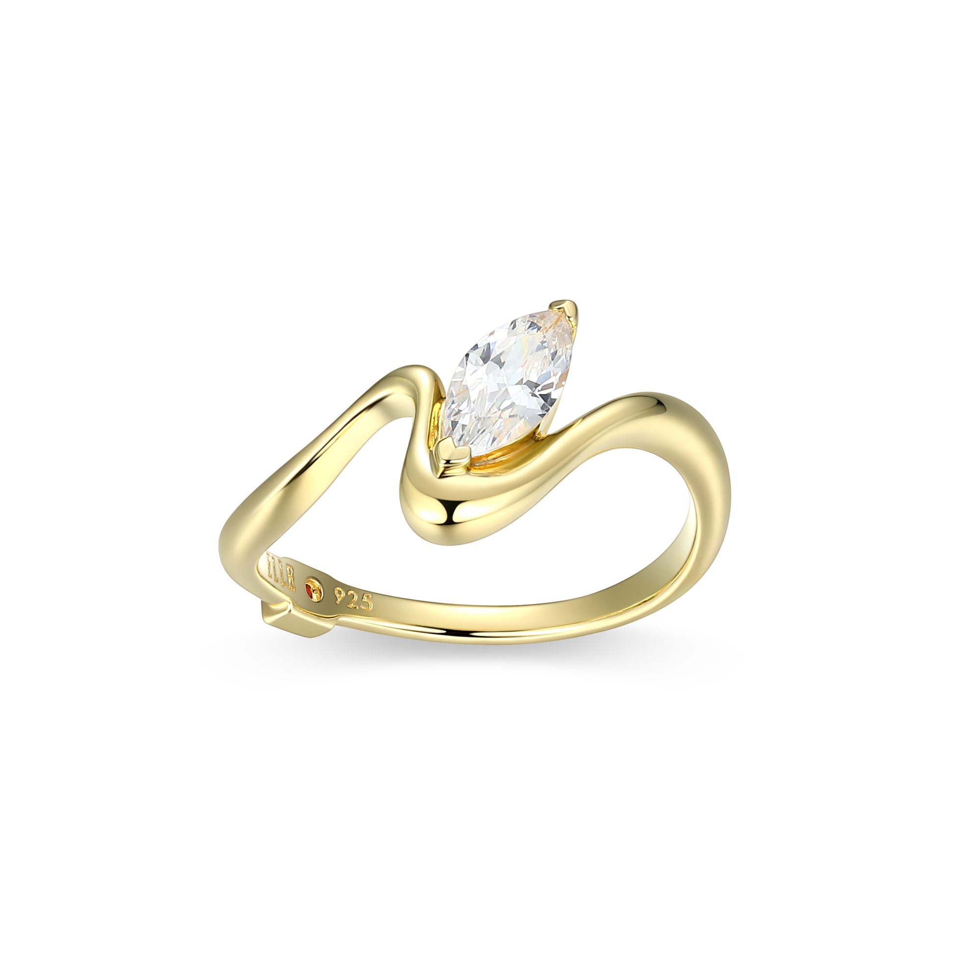LR02816 - Marquise Flow Ring | Paris 1901
