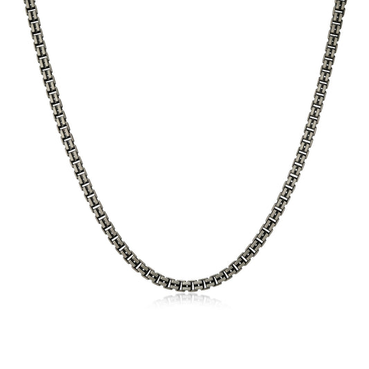 Italian Chain Sterling Silver Necklace - UN0034 | ethos