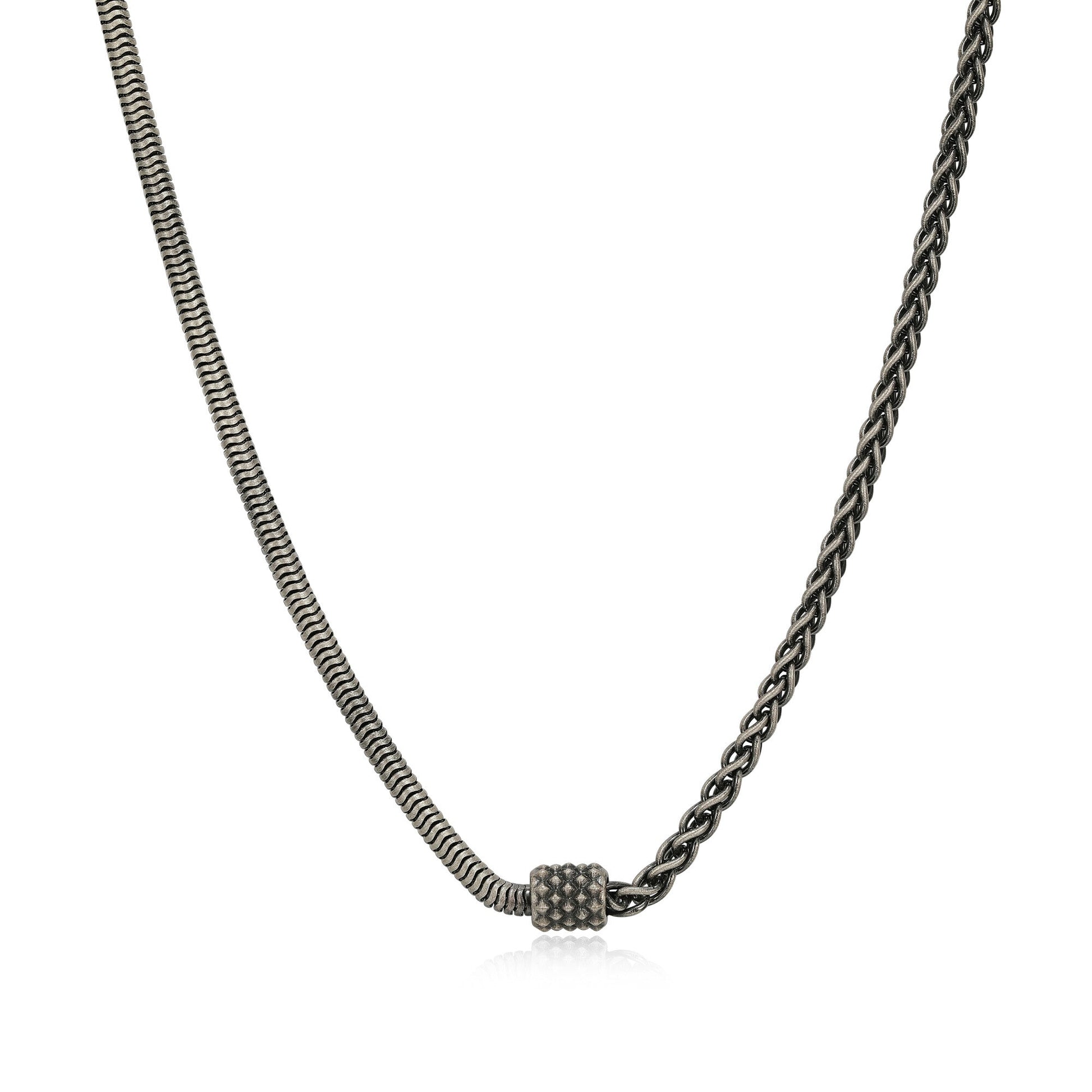 Italian Chain Sterling Silver Necklace - UN0035 | ethos