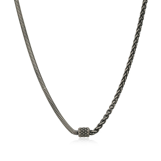 Italian Chain Sterling Silver Necklace - UN0035 | ethos