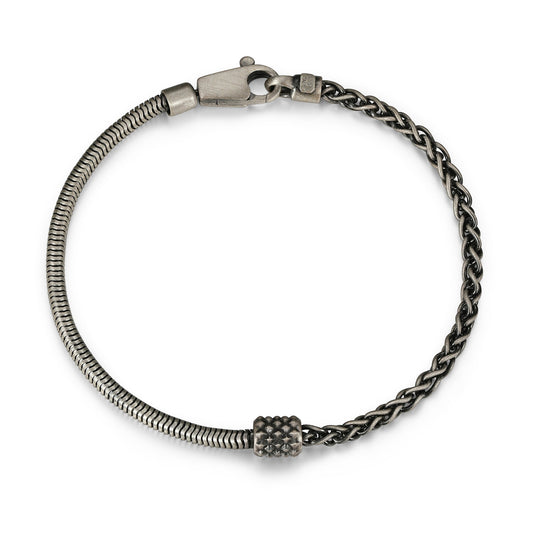 Italian Chain Sterling Silver Bracelet - UB0035 | ethos