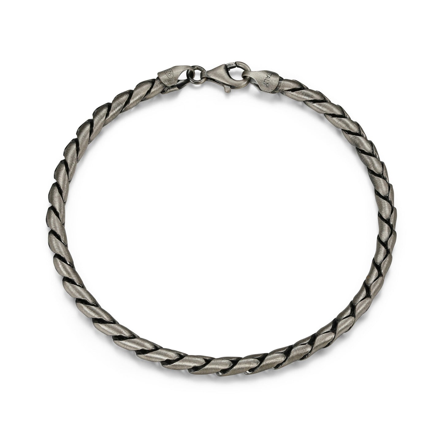 Italian Chain Sterling Silver Bracelet - UB0036 | ethos