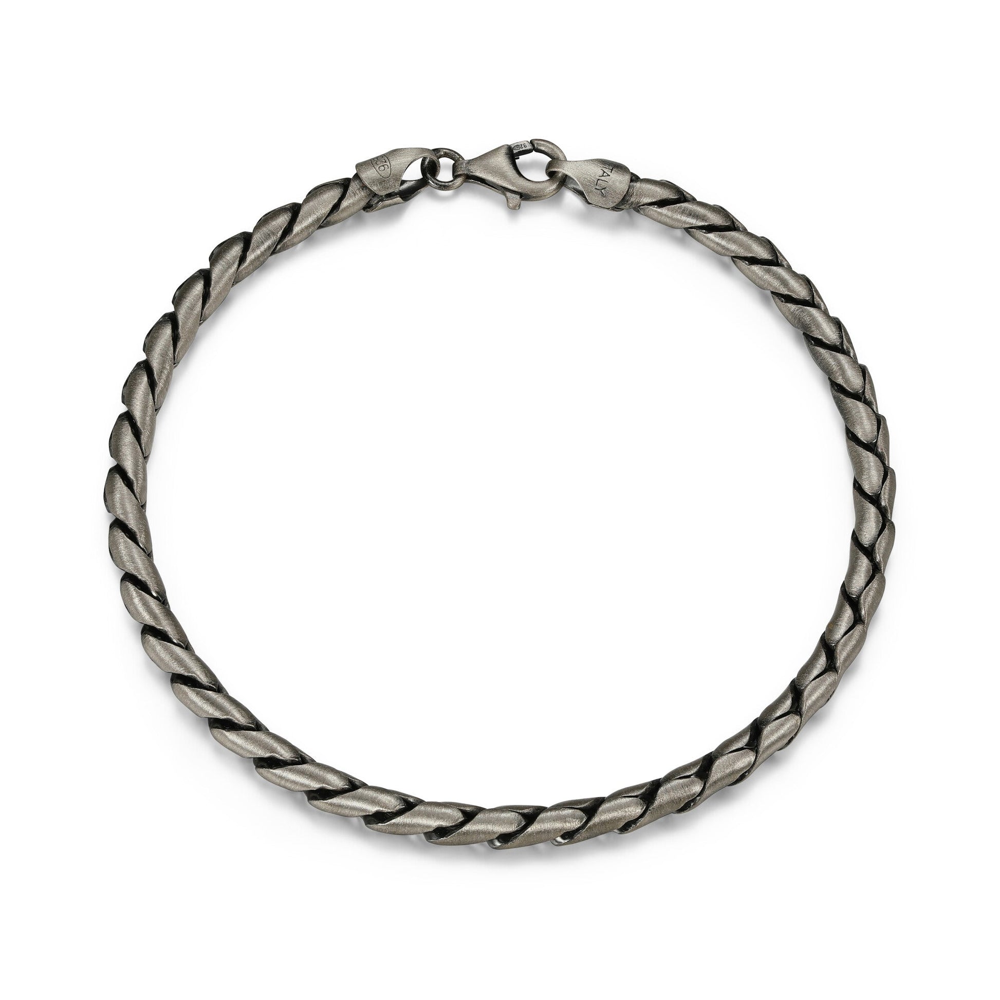 Italian Chain Sterling Silver Bracelet - UB0036 | ethos