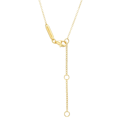 14+2" Cable Chain in 14K Yellow Gold-Plated Sterling Silver | M by Monte Luna