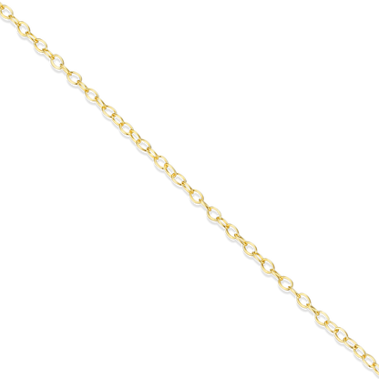 20+2" Cable Chain in 14K Yellow Gold-Plated Sterling Silver | M by Monte Luna