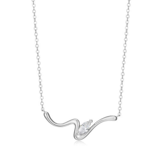 LN0280 - Marquise Flow Necklace | Paris 1901