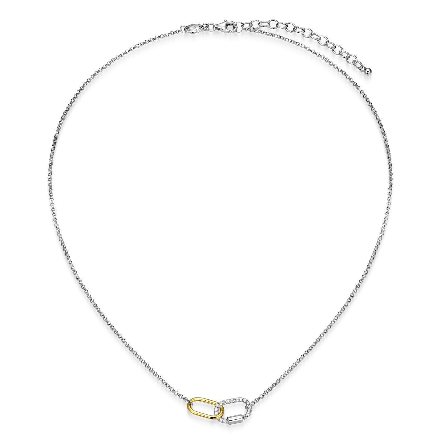 CN0227 - Promise Interlocking Link Necklace | Paris 1901
