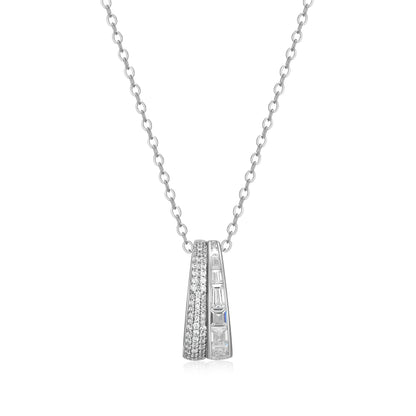 CN0223 - Baguette Rondelle Necklace | Paris 1901
