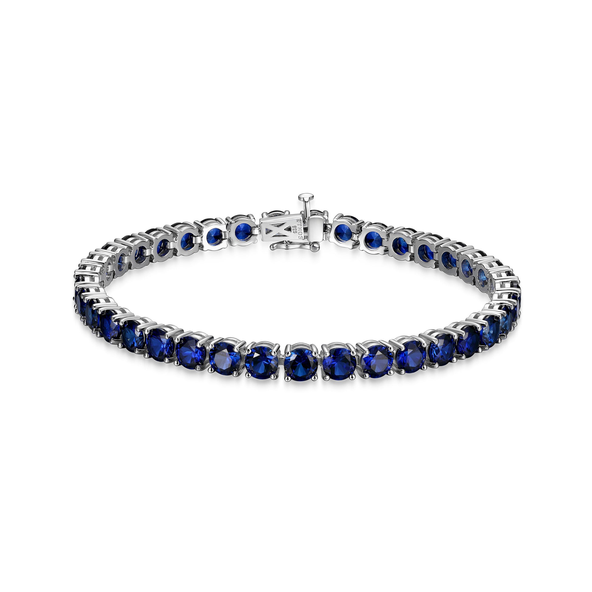 UB0122 - Basic Lab-Created Sapphire Tennis Bracelet | Paris 1901