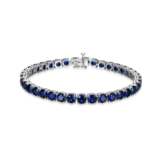 UB0122 - Basic Lab-Created Sapphire Tennis Bracelet | Paris 1901