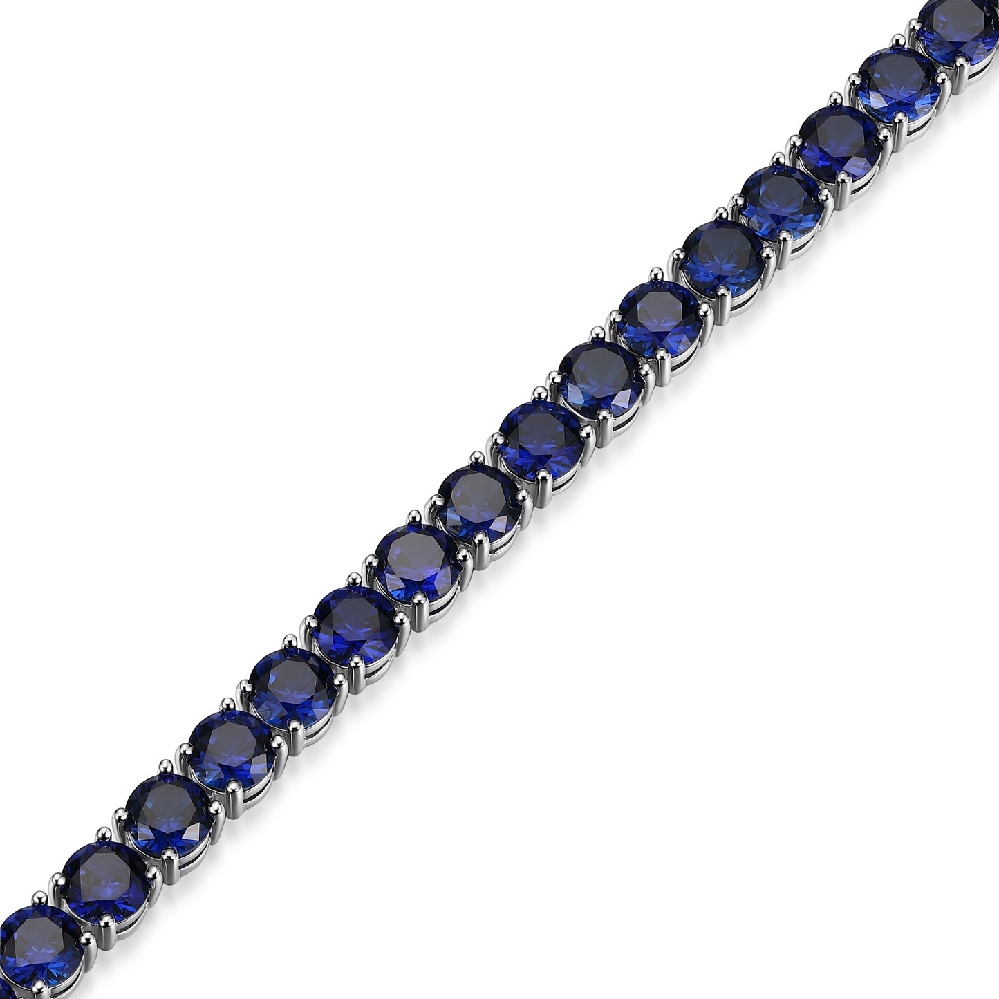 UB0122 - Basic Lab-Created Sapphire Tennis Bracelet | Paris 1901