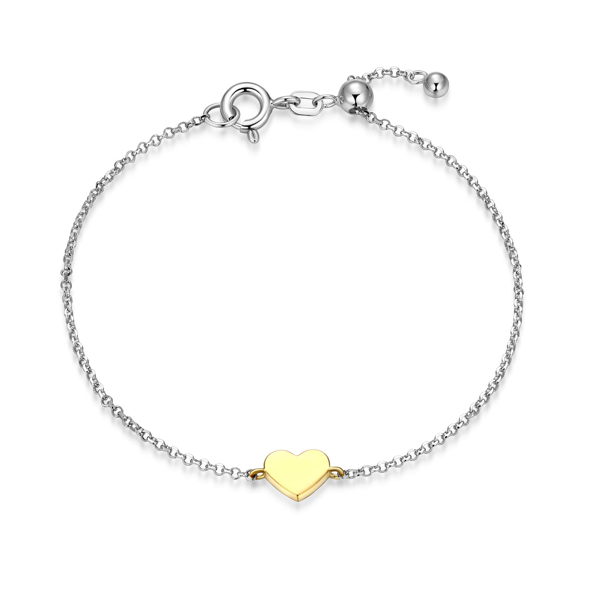 RB0218A - Mini Me Petite Heart Bracelet | Reign