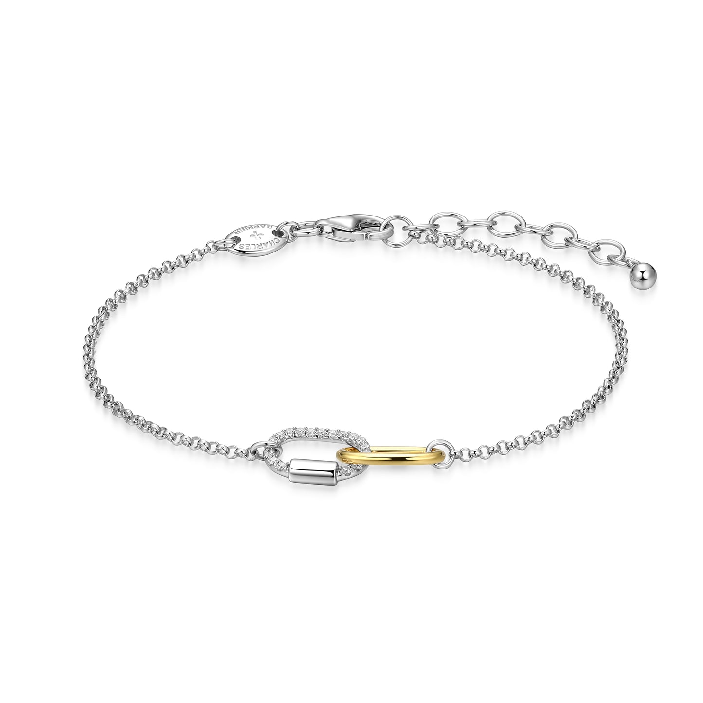 CB0227 - Promise Interlocking Link Bracelet | Paris 1901