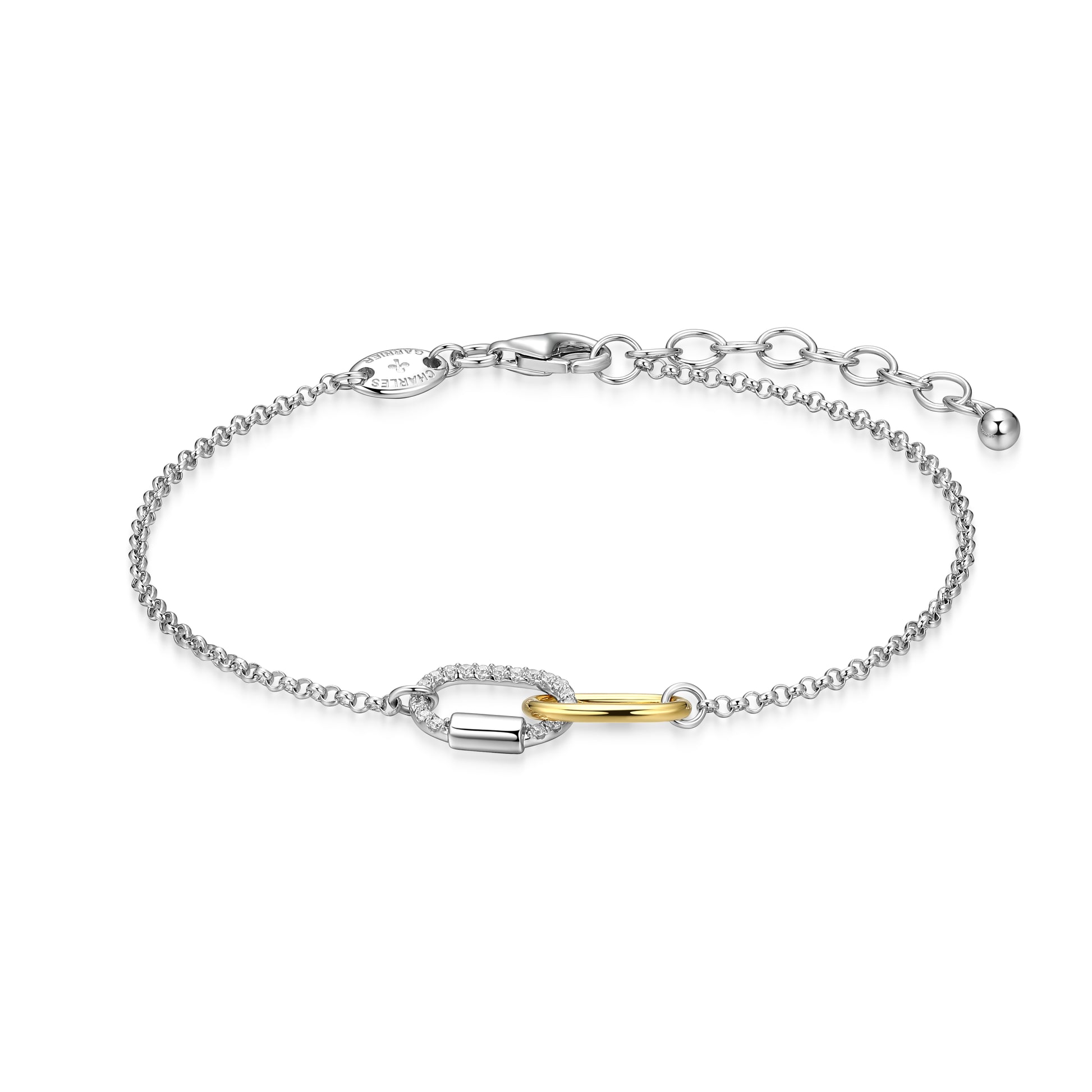 CB0227 - Promise Interlocking Link Bracelet | Paris 1901