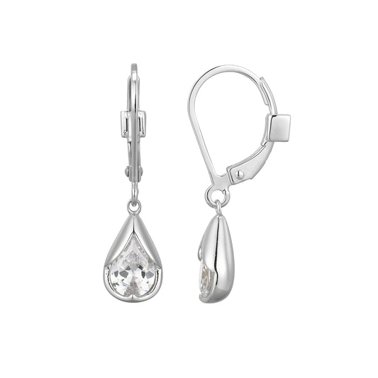 LE0253 - Tulip Leverback Earrings | elle
