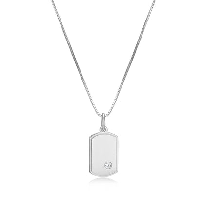 RN0220B - Mini Me Dog Tag Necklace | Reign