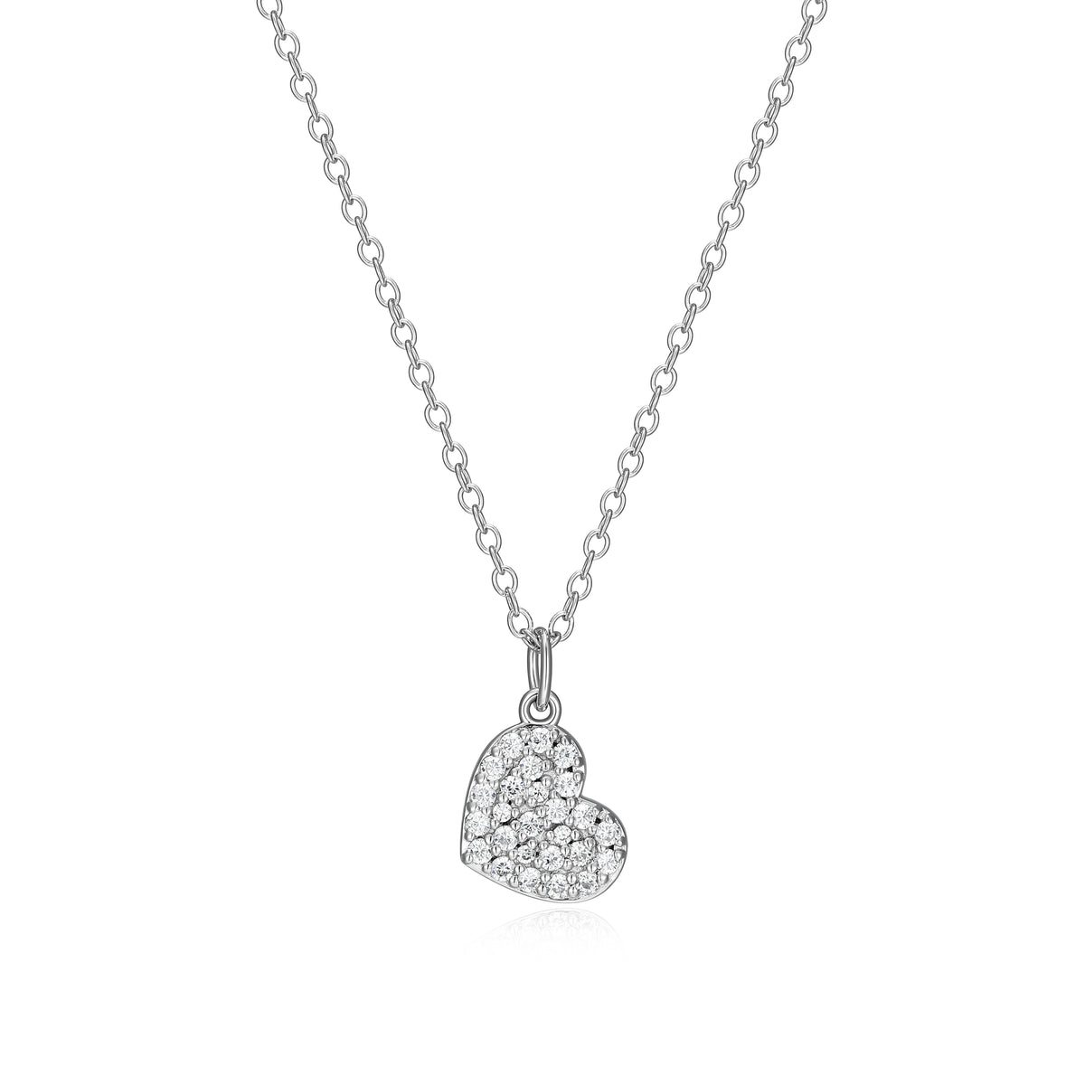 RN0219A - Mini Me Petite Open Heart Necklace | Reign