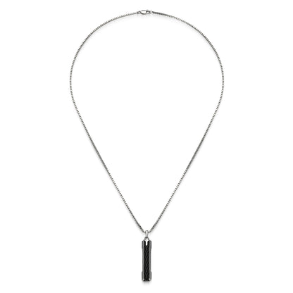 UN0125 - Geo Black Onyx Pendant Necklace | Paris 1901