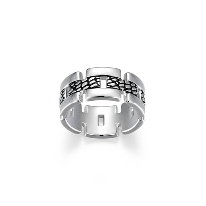 UR0110 - Legacy Genuine Black Sapphire Ring | ethos
