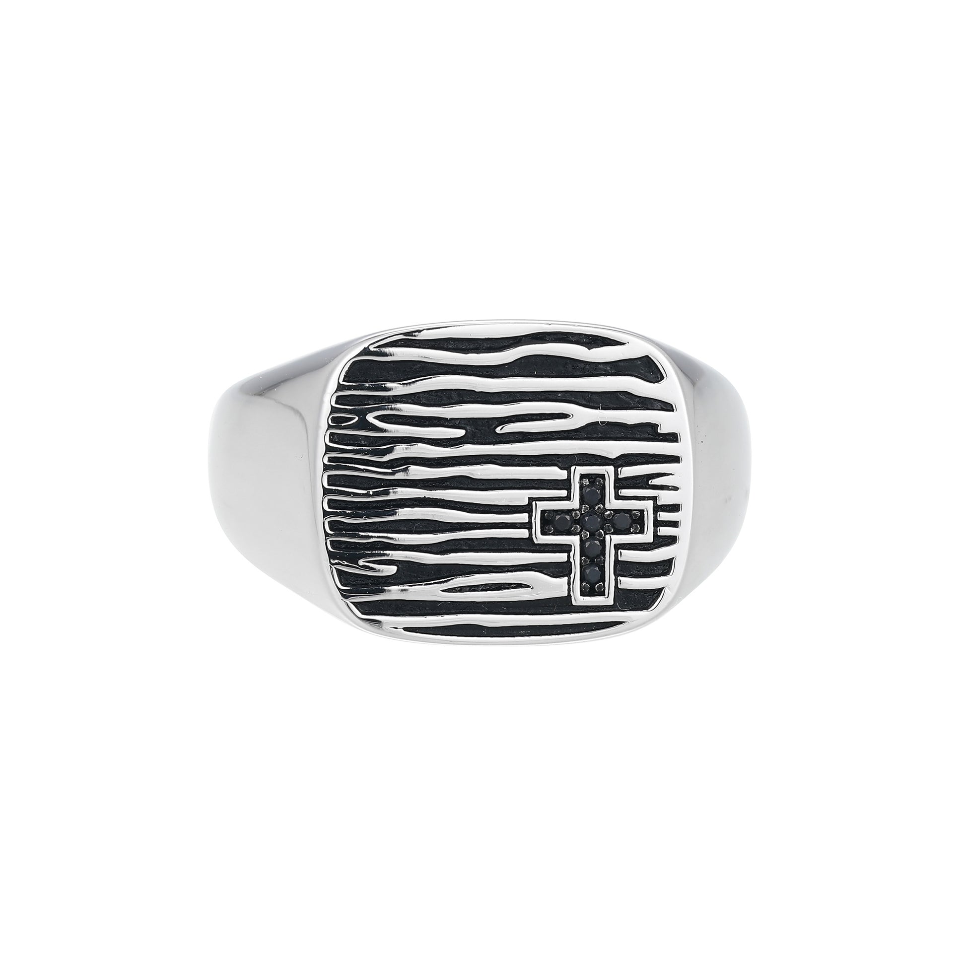 UR0115 - Timber Signet Ring | ethos
