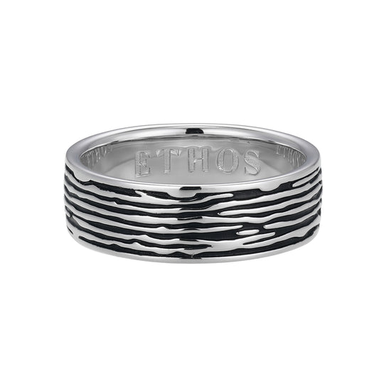UR0114 - Timber Band Ring | ethos