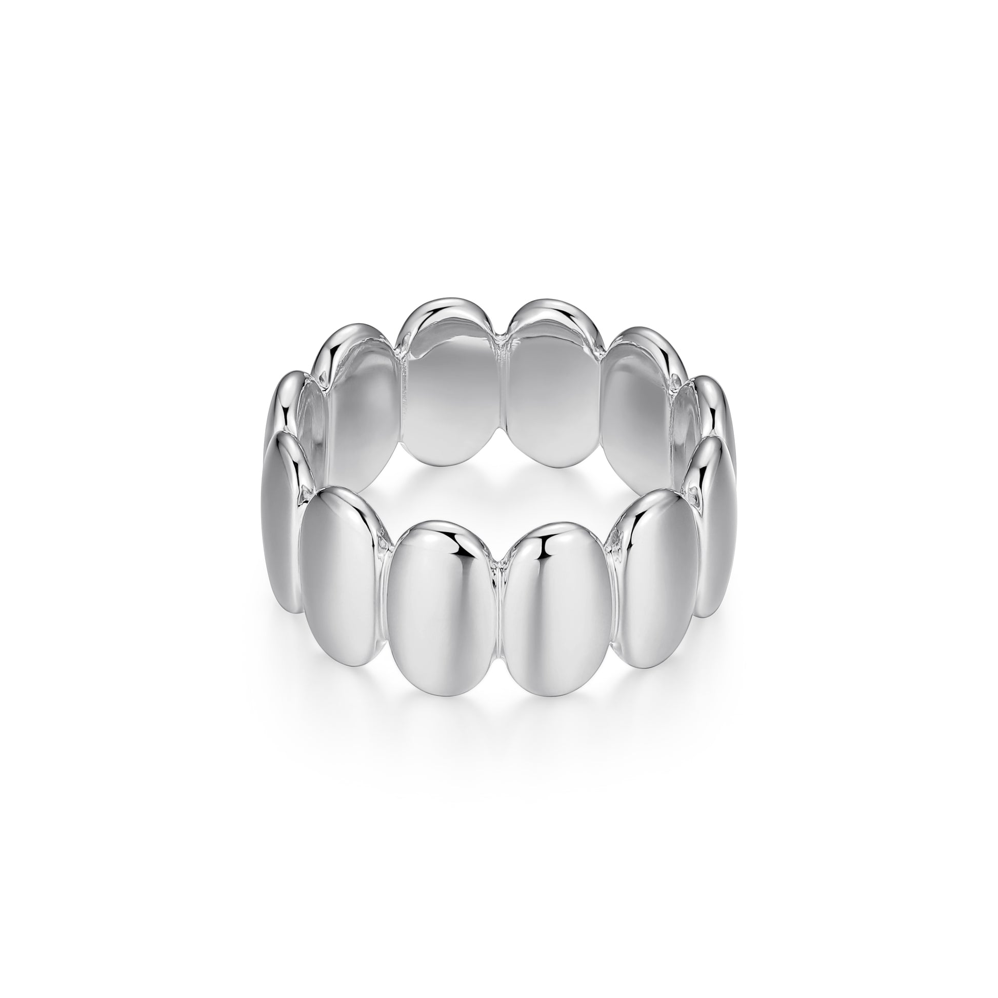 RR0191W - Domed Band Ring | reign