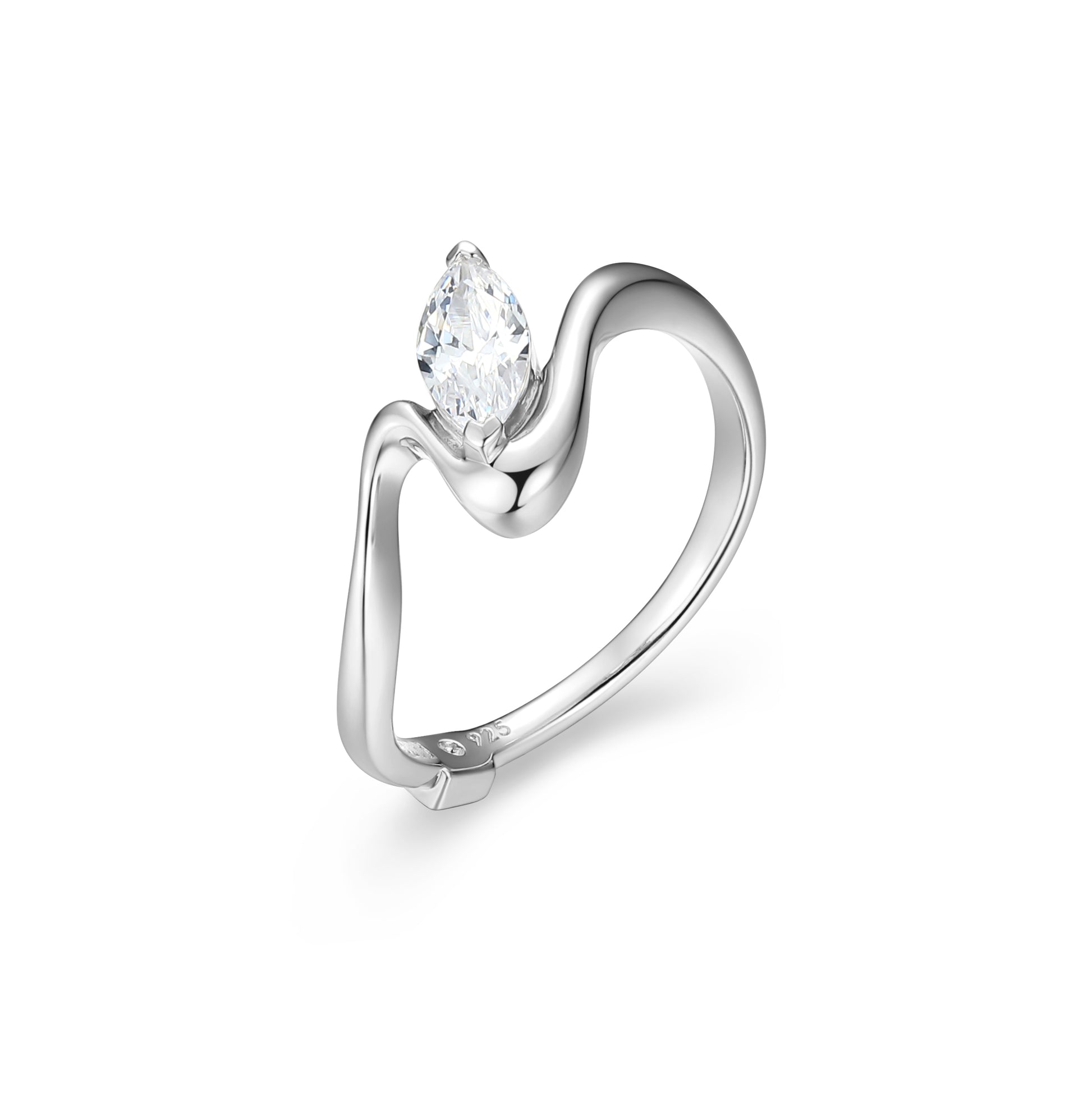 LR02806 - Marquise Flow Ring | Paris 1901
