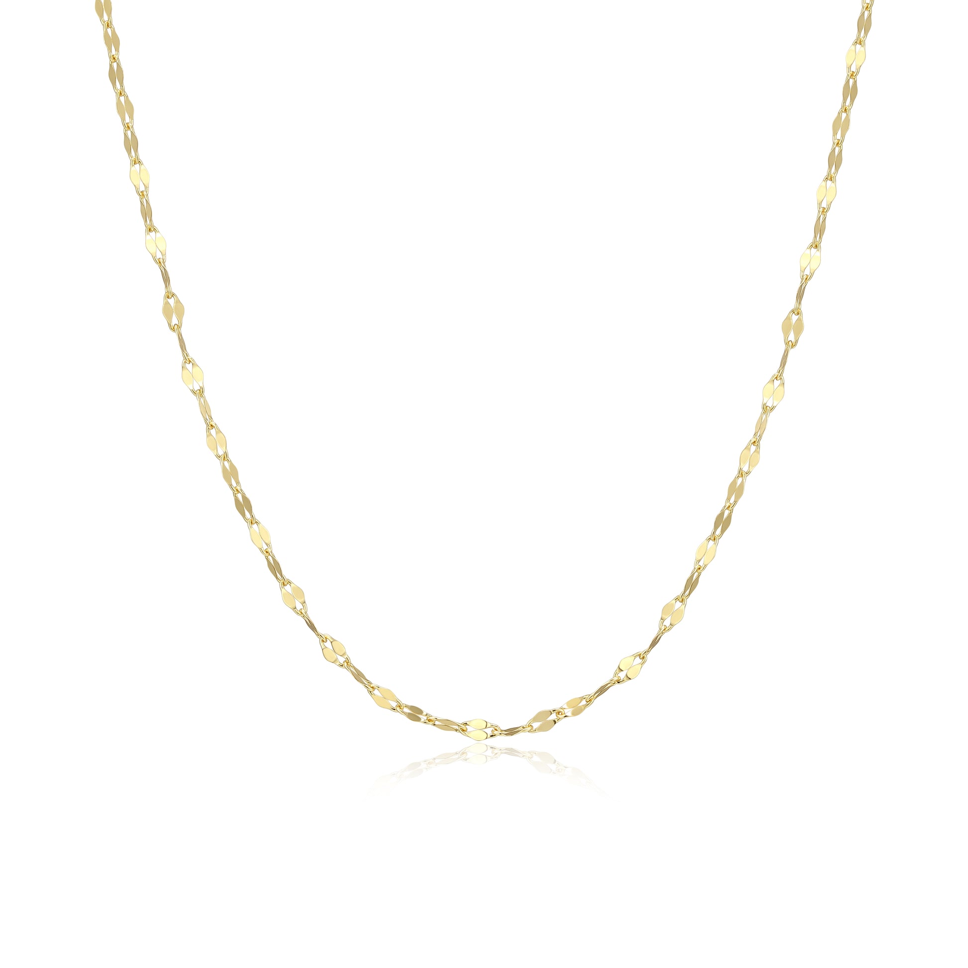 RN0247Y - Lumachina Chain Necklace | reign