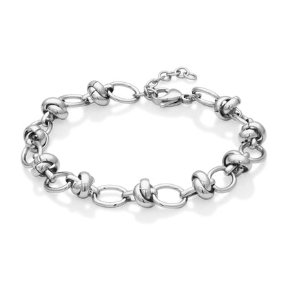 T1XJ910175 - Tie-Up Link Chain Bracelet | Steelx