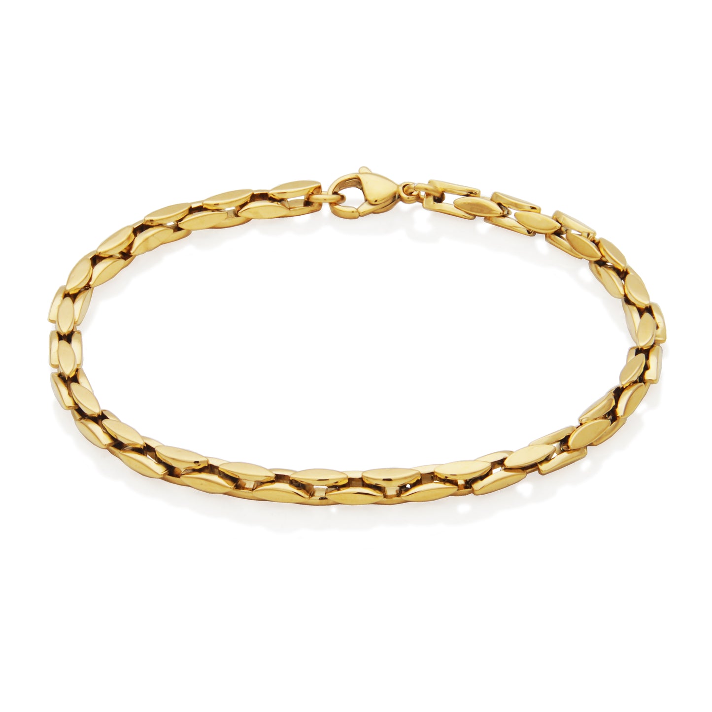 T1XJ930275 - Fluted Chain Bracelet | Steelx