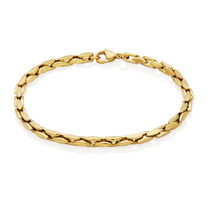 T1XJ930275 - Fluted Chain Bracelet | Steelx