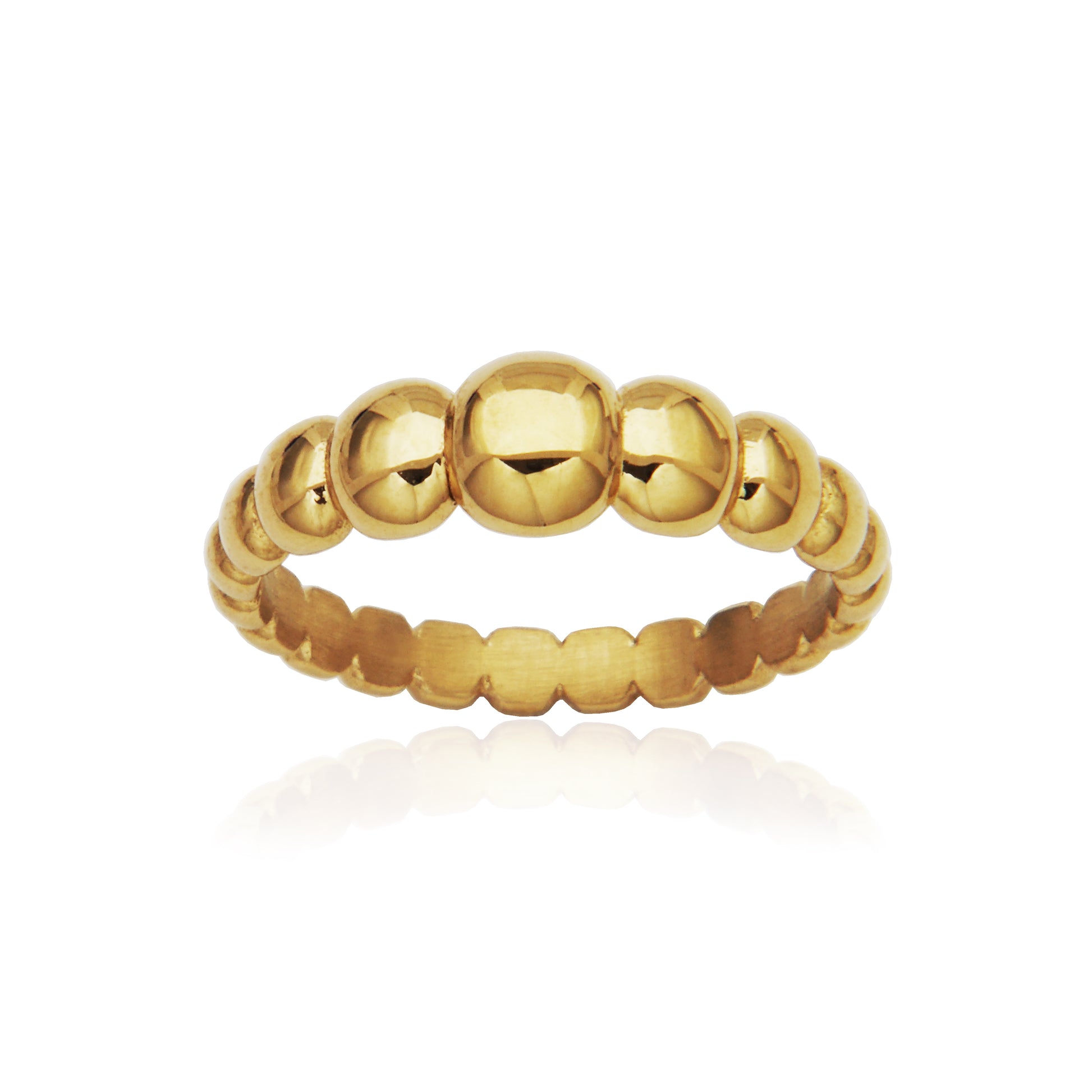 T4XK310260 - Beaded Ring | steelx