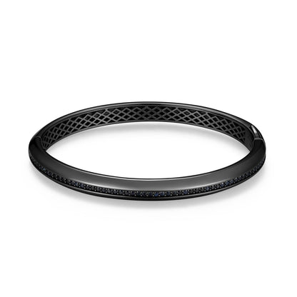 Eclipse Gunmetal Finish Sterling Silver Bracelet - UB0059 | ethos