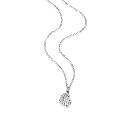 RN0219A - Mini Me Petite Open Heart Necklace | Reign